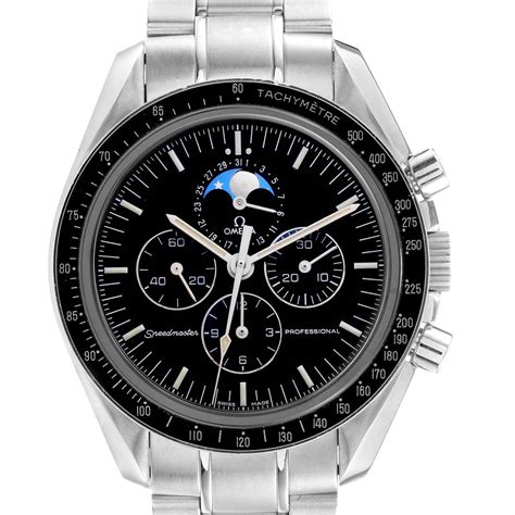 omega speedmaster professional moonphase 3576.50|omega speedmaster moon phase.